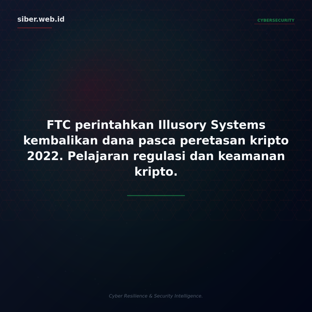 FTC Perintahkan Illusory Systems Kembalikan Dana dan Reformasi Keamanan Pasca-Peretasan Kripto 2022