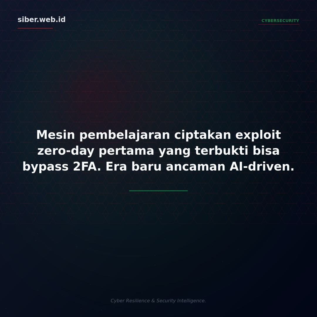 Exploit Zero-Day Berbasis Pembelajaran Mesin Bypass 2FA